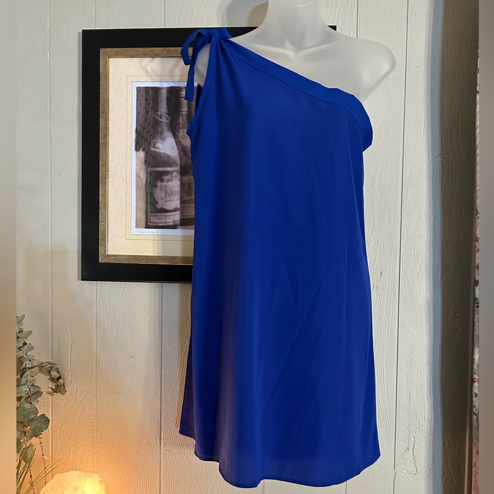 COPY - Shein One Shoulder Mini Dress.